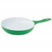 Tigaie cu interior ceramic KingHoff, diametru 24 cm, inductie (Culoare: crem)