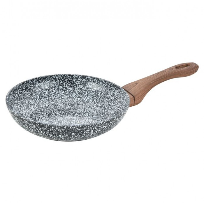 Tigaie cu interior marmorat Kinghoff, diametru 28 cm, maner ergonomic, inductie