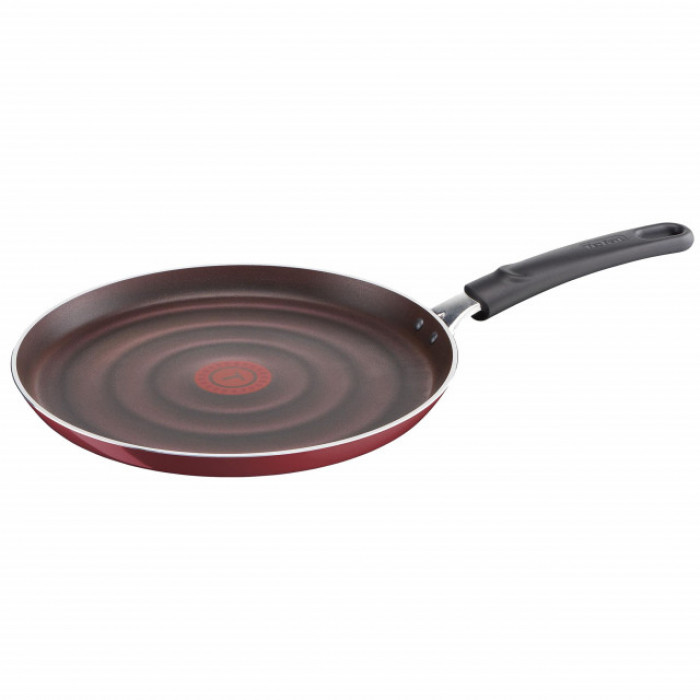 Tigaie pentru clatite cu interior anti-aderent Tefal Pleasure, diametru 25 cm