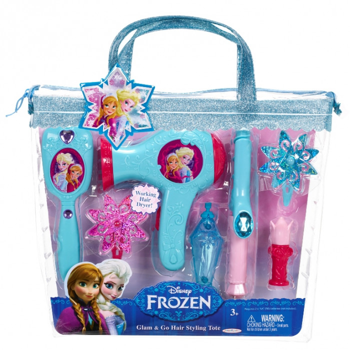 Set de coafura Printese Disney cu uscator de par functional Frozen