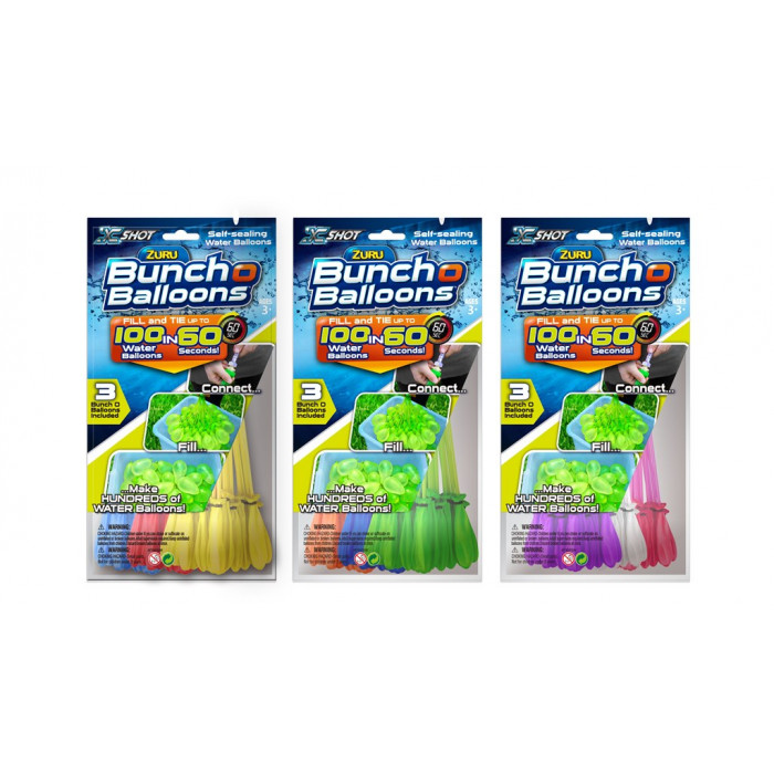 Baloane cu apa "Bunch O Balloons - Rapid Fill" Orange