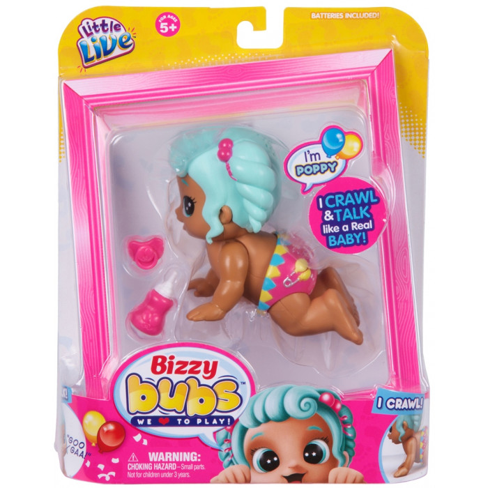 Bebelusi Little Live Babies cu functii POPPY
