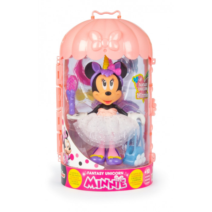 PAPUSA MINNIE CU ACCESORII - FANTASY UNICORN