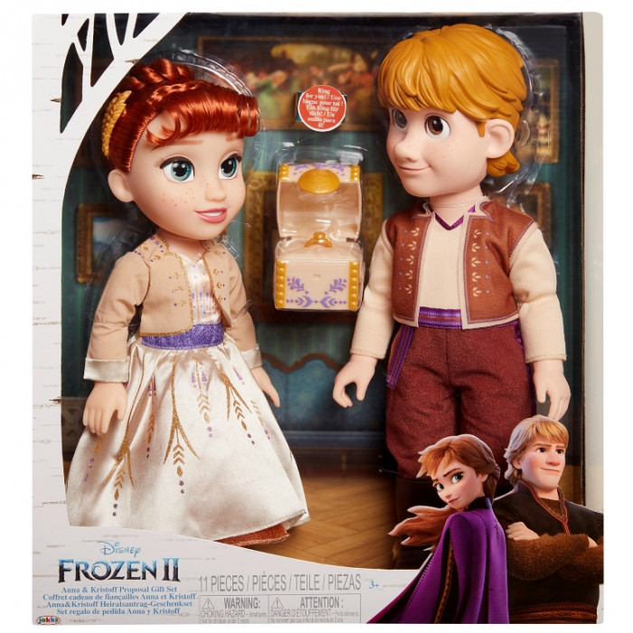 FROZEN 2: SET PAPUSI ANNA SI KRISTOFF