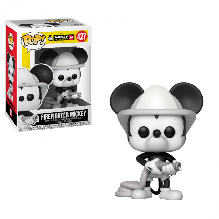 POP VINYL: DISNEY: MICKEY'S 90TH ANNIVERSARY: FIREFIGHTER MICKEY