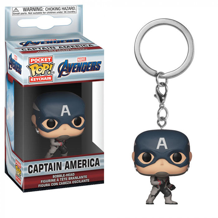 POP KEYCHAIN: MARVEL - ENDGAME - CAPTAIN AMERICA