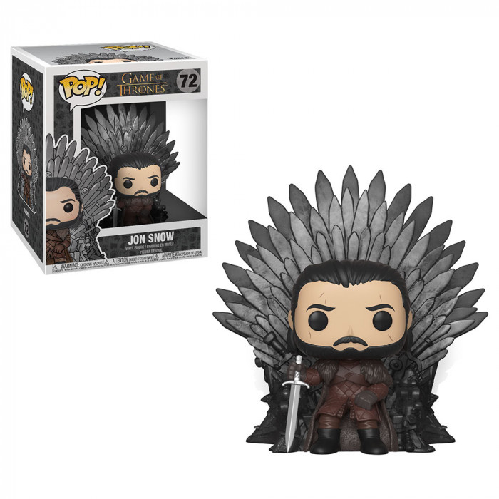 POP DELUXE: GOT S10 - JON SNOW ON IRON THRONE