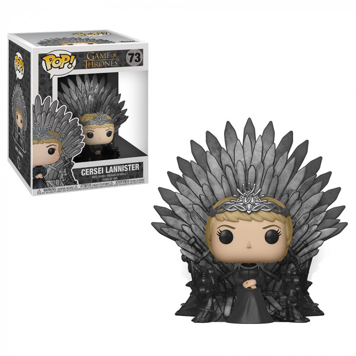 POP DELUXE: GOT S10 - CERSEI LANNISTER SITTING ON THRONE