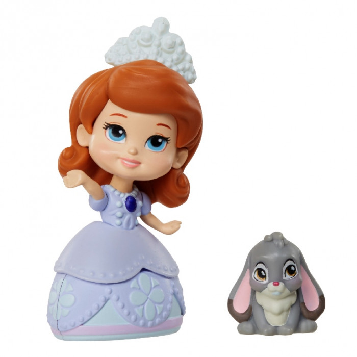 Prinƫesa Sofia mini 3'' cu un camarad - Blue