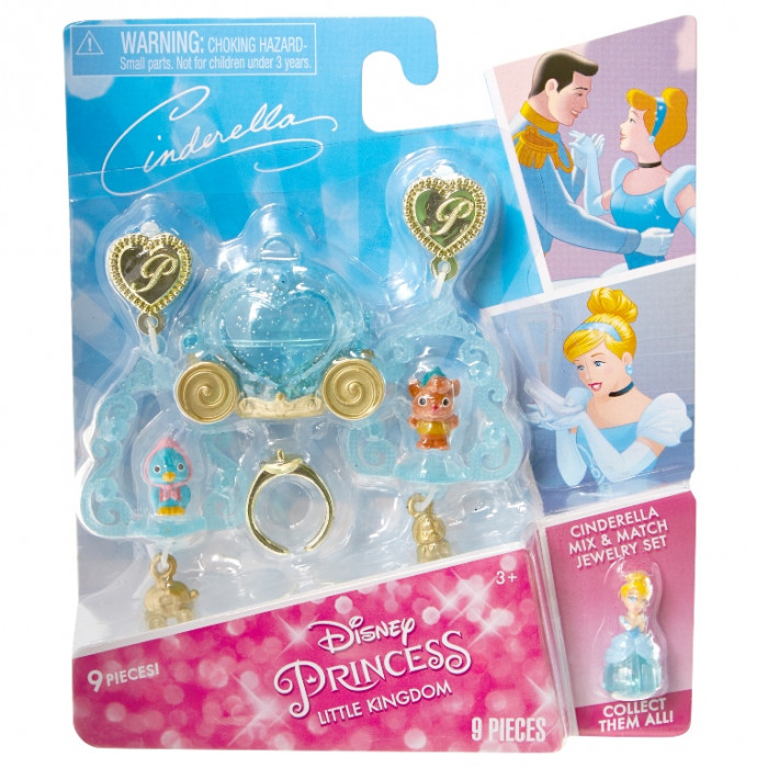 Set bijuterii asortate DP Little Kingdom - Cinderella