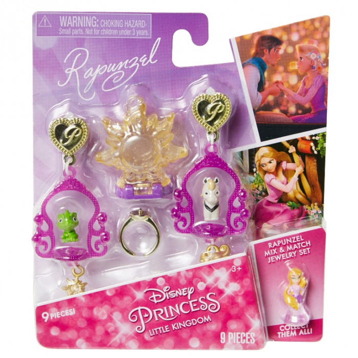 Set bijuterii asortate DP Little Kingdom -  Rapunzel