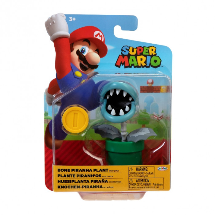 FIGURINA MARIO NINTENDO 10 CM PIRANHA PLANT