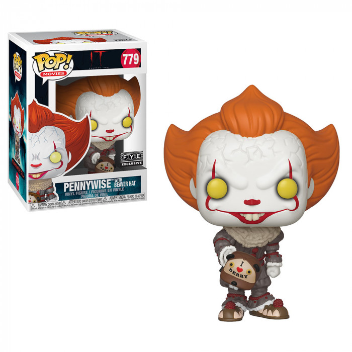 POP MOVIES: IT 2 - PENNYWISE WITH BEAVER HAT