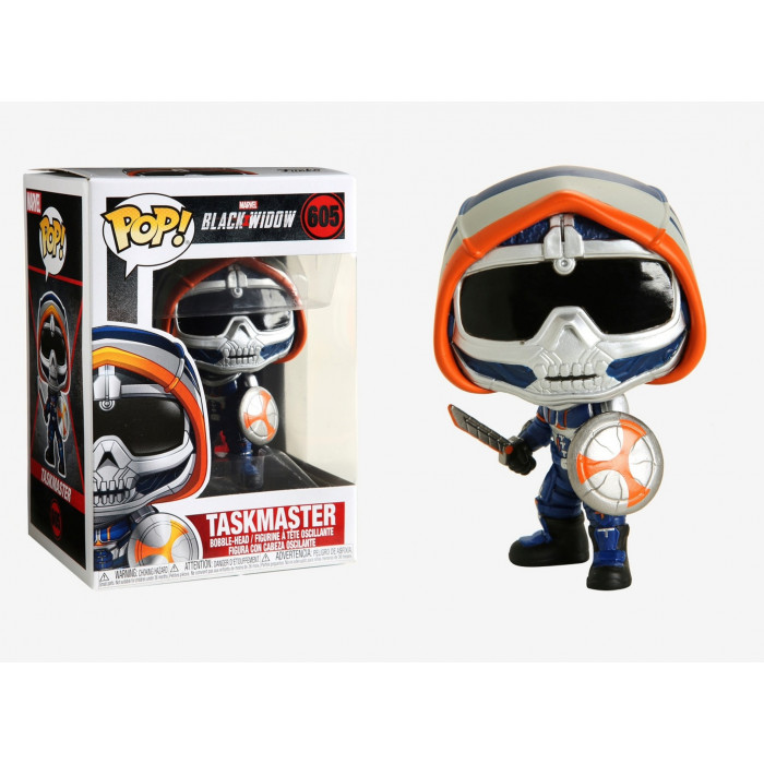 POP MARVEL: BLACK WIDOW- TASKMASTER W/SHIELD