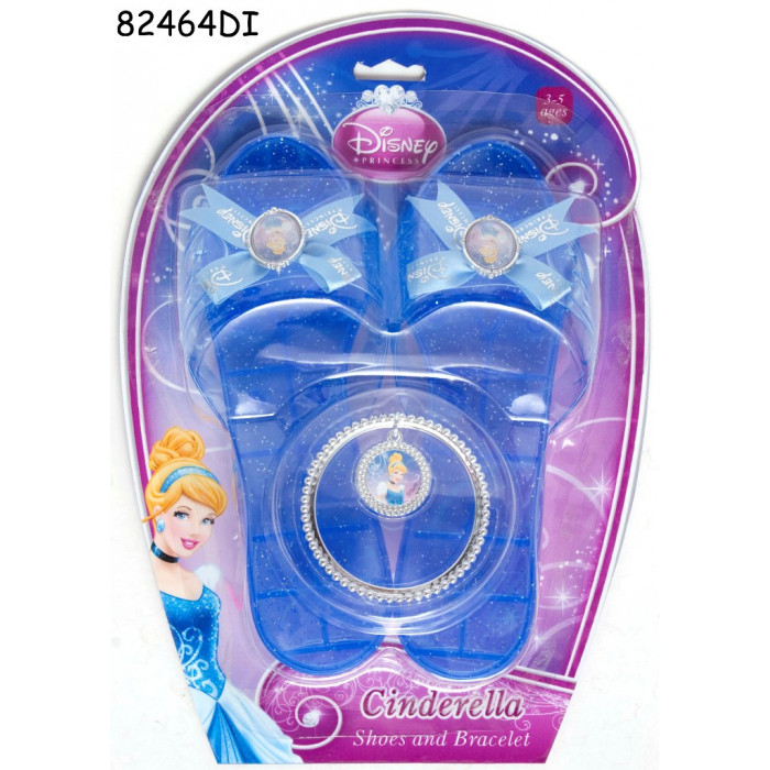 Set pantofiori si bratara Cinderella