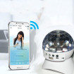 Boxa portabila Siegbert cu bluetooth si led, rotativa, 3w