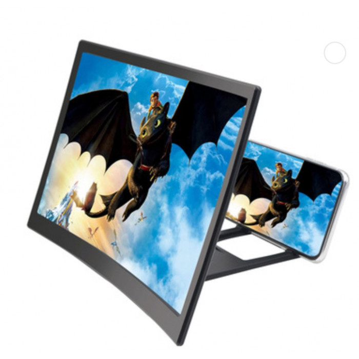 Amplificator de imagine Halber® 12 inch curbat