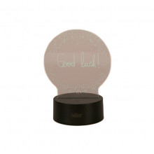 Lampa decorativa 3D halber, Glob, Negru Lampa decorativa 3D halber, Glob, Negru
