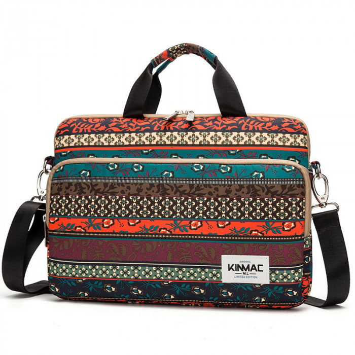 Geanta Laptop Kinmac Red Bohemia, 15.6"