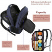 Rucsac Laptop halber Pro Style & Storage, 15.6", Bleumarin