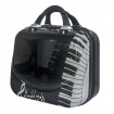 Valiza halber, din Policarbonat si ABS, 12 inch, Piano