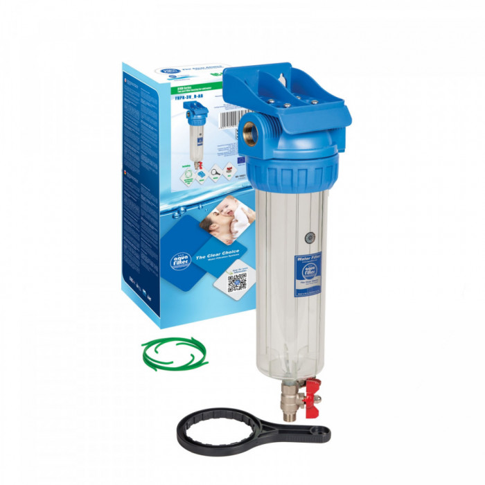AQUAFILTER FHPRx-3V_R- Set filtru apa cu purjare
