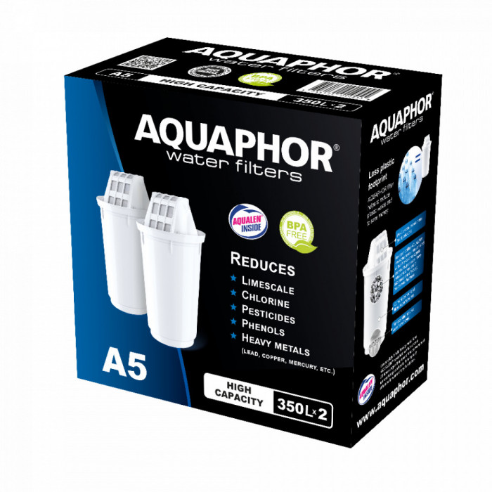 AQUAPHOR A5- Cartuș A5 pachet economic (2 buc)