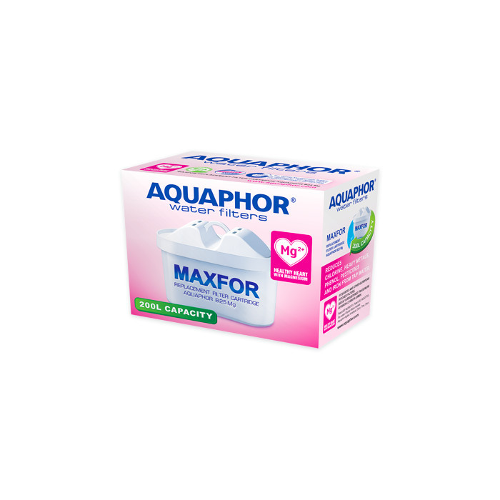 AQUAPHOR B25Mg - Cartus filtrant MAXFOR, cu argint, carbune activ si ioni de magneziu