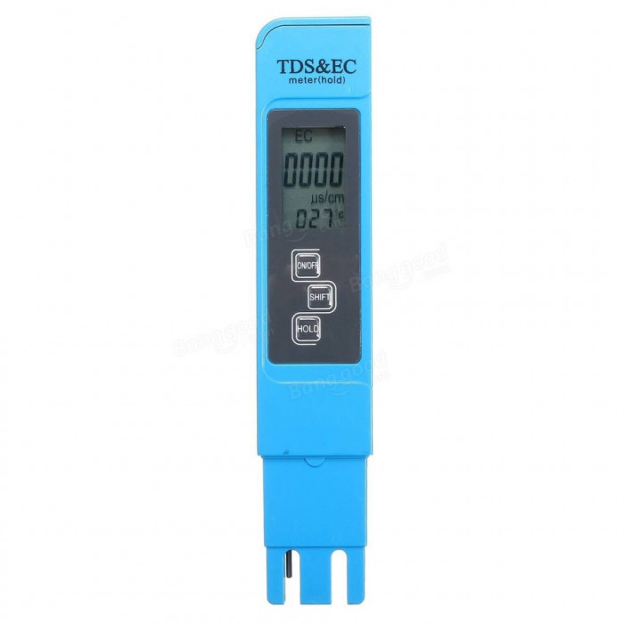 EC-1 TDS/EC-meter pentru lichide, masoara nivelul de impuritati din lichide