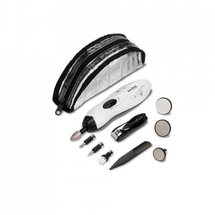 INN-031- Set complet manichiura pedichiura pentru voiaj, 9 accesorii
