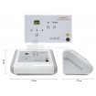 QMED 826-B870 - Peeling cu ultrasunete cu piesa de mana si electrozi