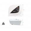 QMED 955-B660A- Aparat pentru microdermabraziune faciala cu varf de diamant