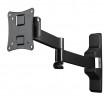 Suport TV Ultraslim de perete HAMA FULLMOTION, 66 cm (26  inch ), negru