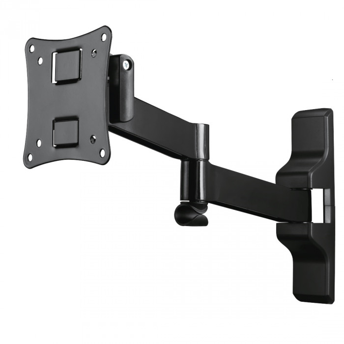 Suport TV Ultraslim de perete HAMA FULLMOTION, 66 cm (26  inch ), negru