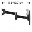 Suport TV Ultraslim de perete HAMA FULLMOTION, 66 cm (26  inch ), negru