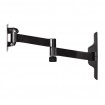 Suport TV Ultraslim de perete HAMA FULLMOTION, 66 cm (26  inch ), negru