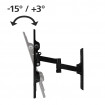 Suport TV de perete Hama FULLMOTION, 127 cm (50  inch ), negru
