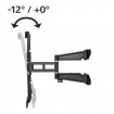 Suport TV de perete Hama FULLMOTION, 178 cm (70  inch ), negru