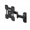 Suport TV de perete Hama FULLMOTION, 2 brate, VESA200x200, 122cm (48  inch ), negru