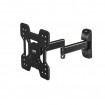 Suport TV de perete Hama FULLMOTION, 2 brate, VESA200x200, 122cm (48  inch ), negru