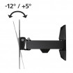 Suport TV de perete Hama FULLMOTION 200x200 122cm(48 inch ) 1 brat negru