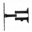 Suport TV de perete Hama FULLMOTION 400x400 165 cm (65  inch ) 2 brate negru