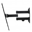 Suport TV de perete Hama FULLMOTION 400x400 165 cm (65  inch ) 2 brate negru