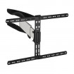 Suport curbat de perete Hama TV FULLMOTION, 165 cm, negru