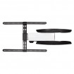Suport curbat de perete Hama TV FULLMOTION, 165 cm, negru