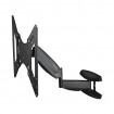 Suport TV cu arc pneumatic Hama FULLMOTION, 142 cm (56  inch ) negru