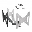 Suport TV cu arc pneumatic Hama FULLMOTION, 142 cm (56  inch ) negru