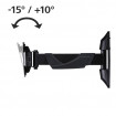 Suport TV de perete Hama FULLMOTION 66 cm (26  inch ) 1 brat negru