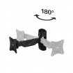 Suport TV de perete Hama FULLMOTION 66 cm (26  inch ) 1 brat negru