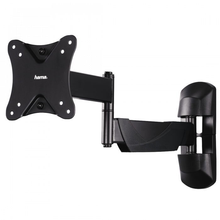 Suport TV de perete Hama FULLMOTION 66 cm (26  inch ) 2 brate negru
